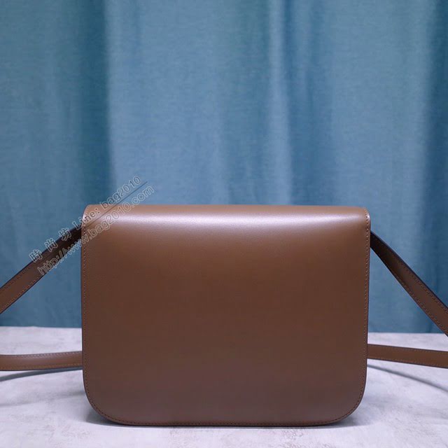 Celine女包 賽琳全新升級手搓紋系列 Celine box豆腐包 Celine單肩斜挎女包 78008  slyd2007